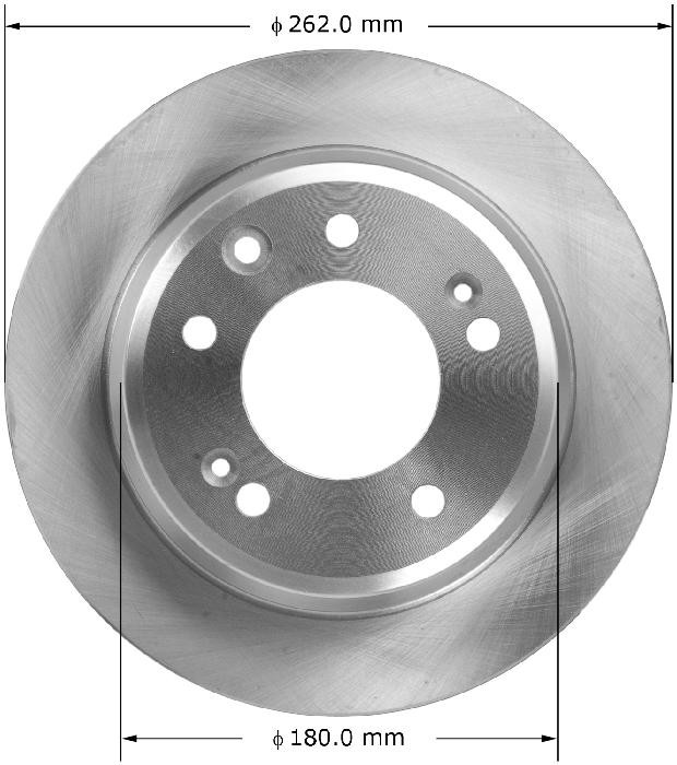 BENDIX Disc Brake Rotor