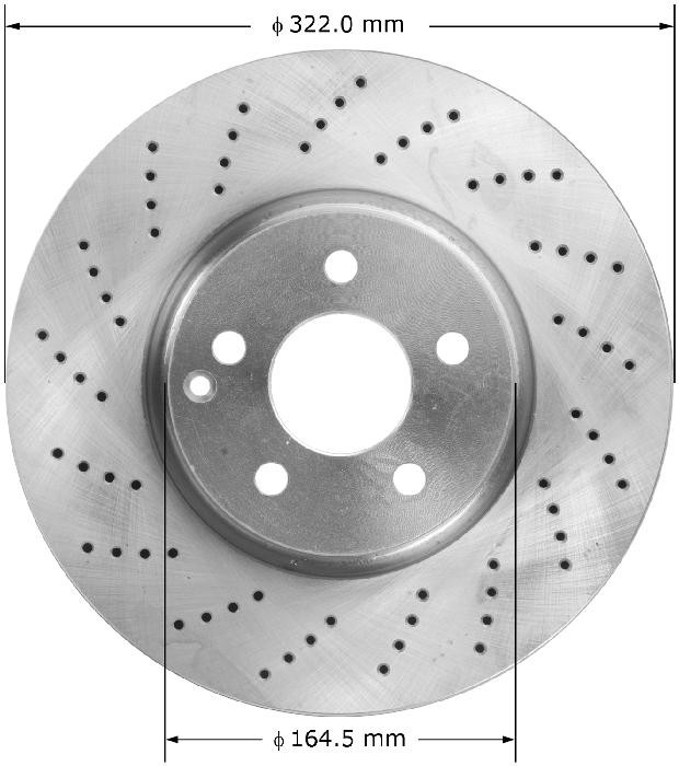 BENDIX Disc Brake Rotor