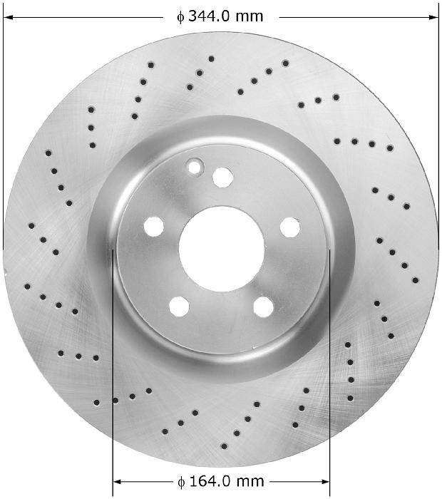 BENDIX Disc Brake Rotor