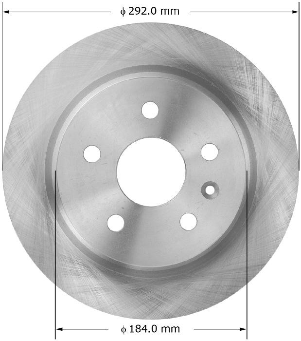 BENDIX Disc Brake Rotor