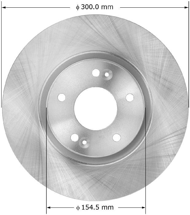 BENDIX Disc Brake Rotor