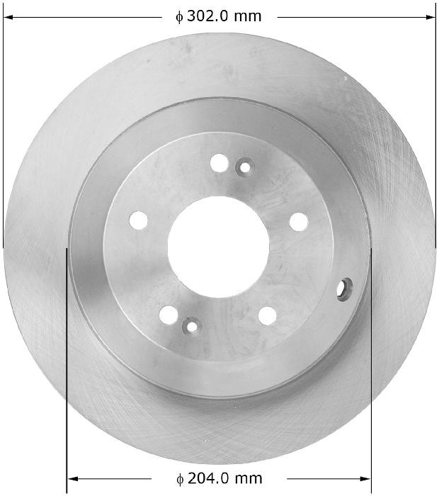 BENDIX Disc Brake Rotor