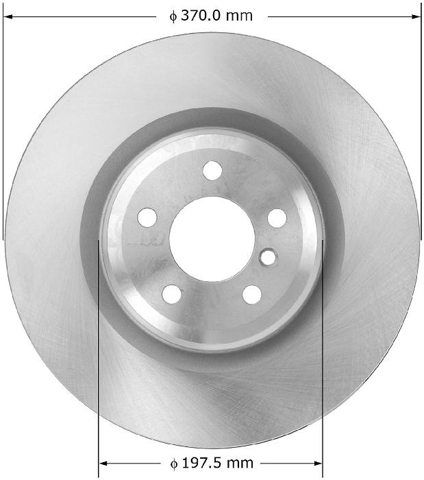 BENDIX Disc Brake Rotor