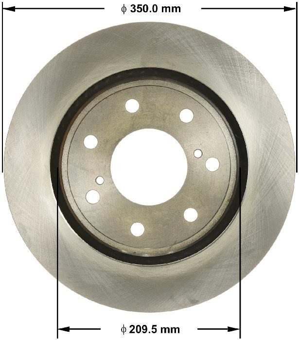 BENDIX Disc Brake Rotor