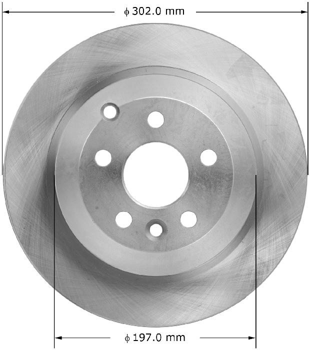 BENDIX Disc Brake Rotor