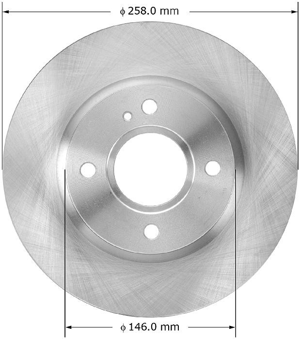 BENDIX Disc Brake Rotor