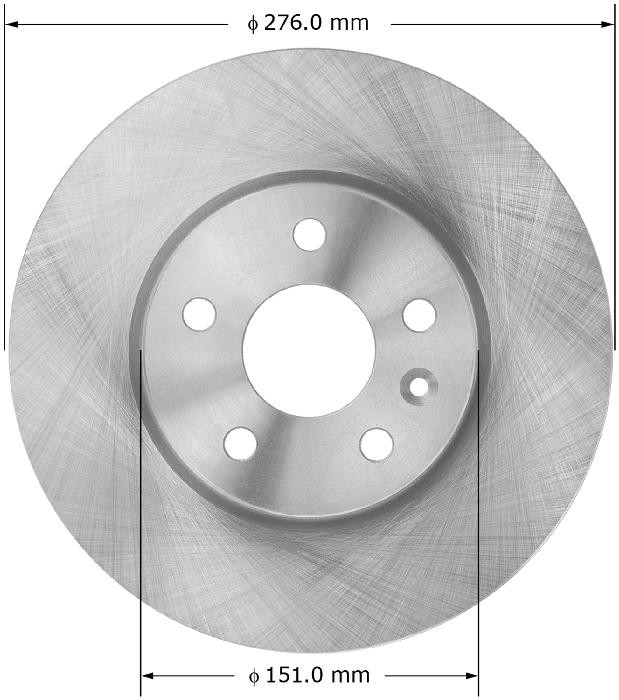 BENDIX Disc Brake Rotor