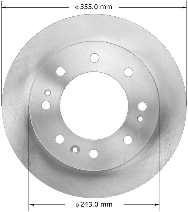 BENDIX Disc Brake Rotor