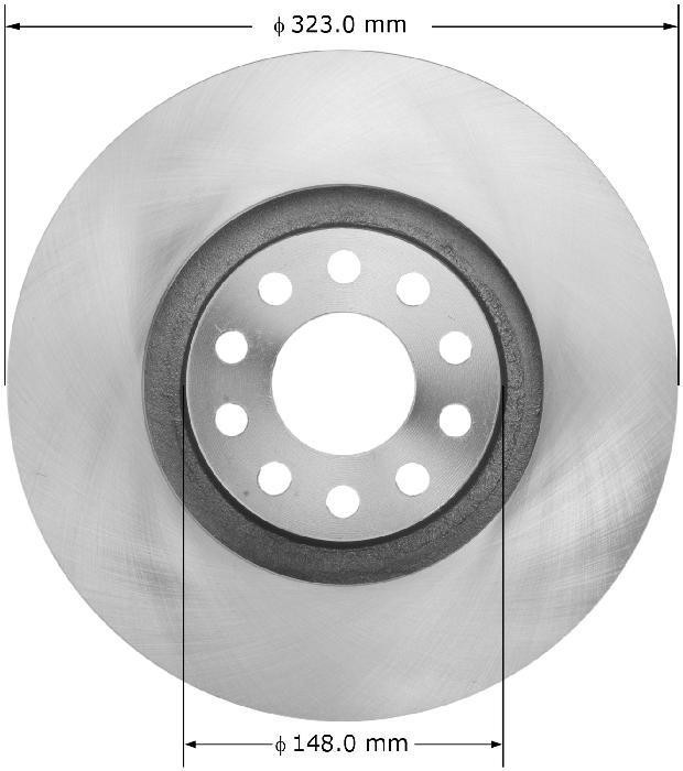 BENDIX Disc Brake Rotor