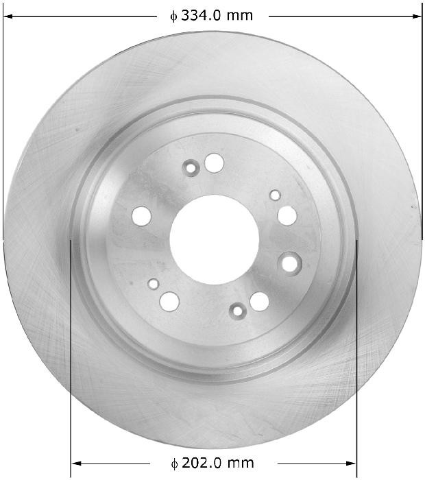 BENDIX Disc Brake Rotor