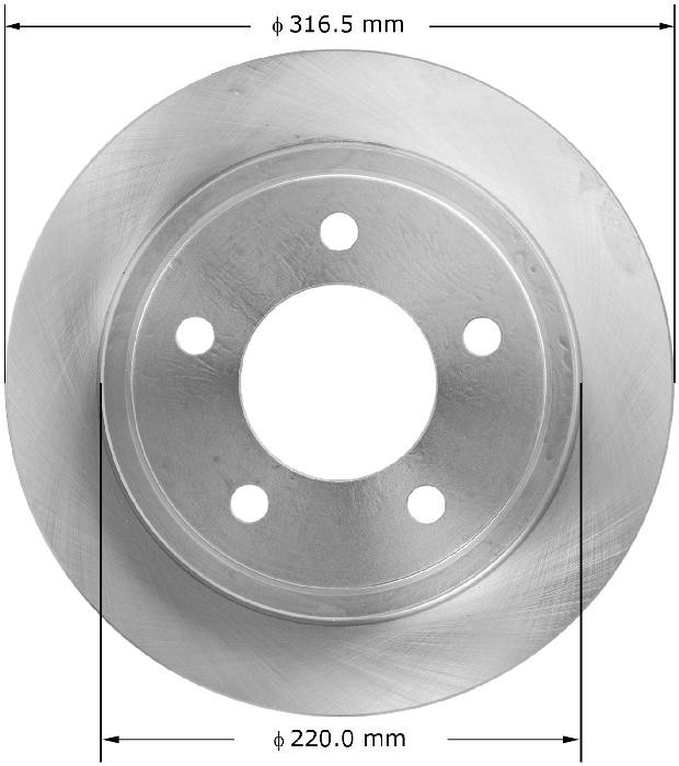 BENDIX Disc Brake Rotor