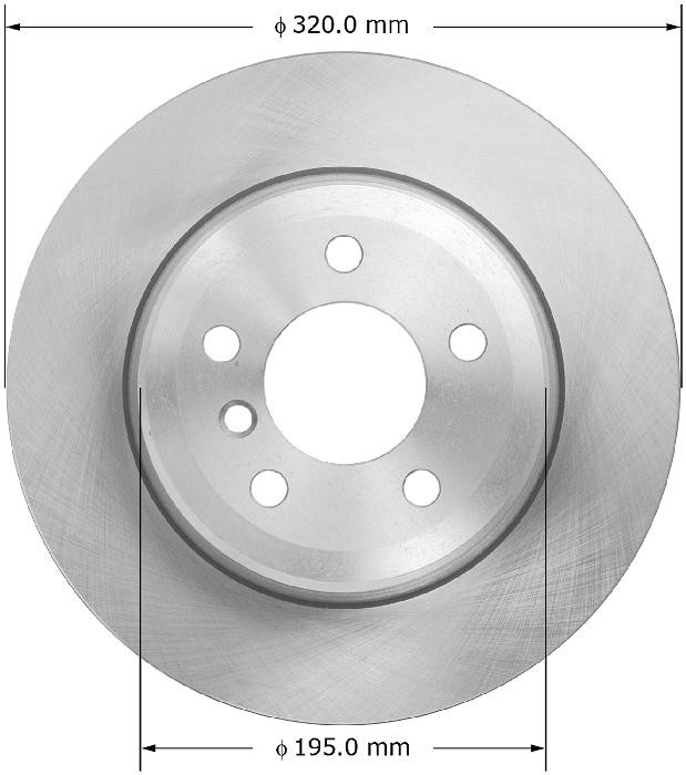 BENDIX Disc Brake Rotor
