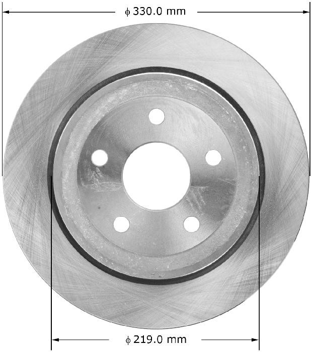 BENDIX Disc Brake Rotor