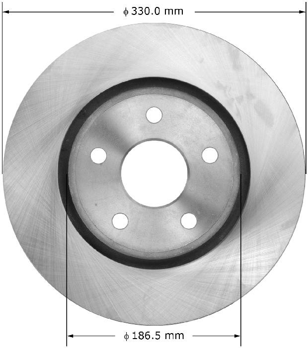 BENDIX Disc Brake Rotor