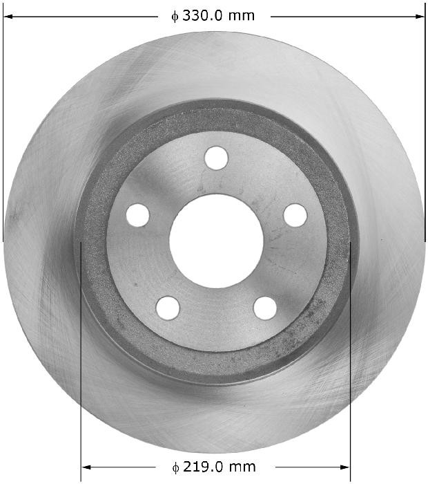 BENDIX Disc Brake Rotor