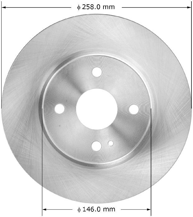 BENDIX Disc Brake Rotor