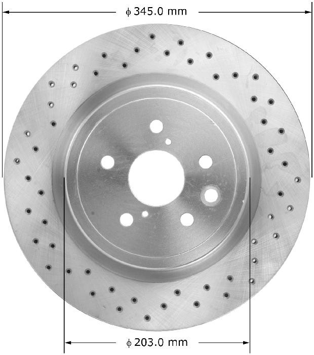 BENDIX Disc Brake Rotor
