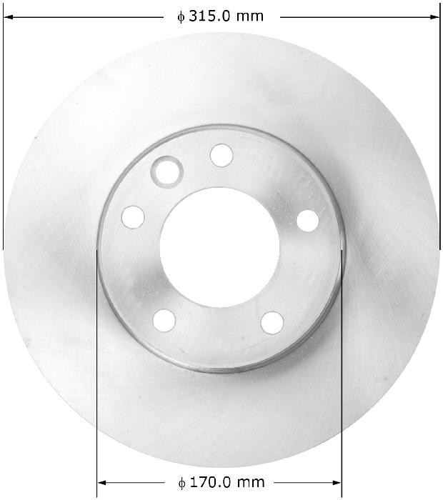 BENDIX Disc Brake Rotor