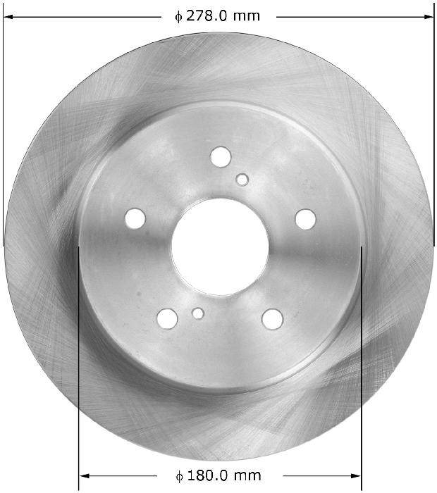 BENDIX Disc Brake Rotor