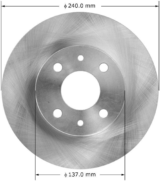 BENDIX Disc Brake Rotor