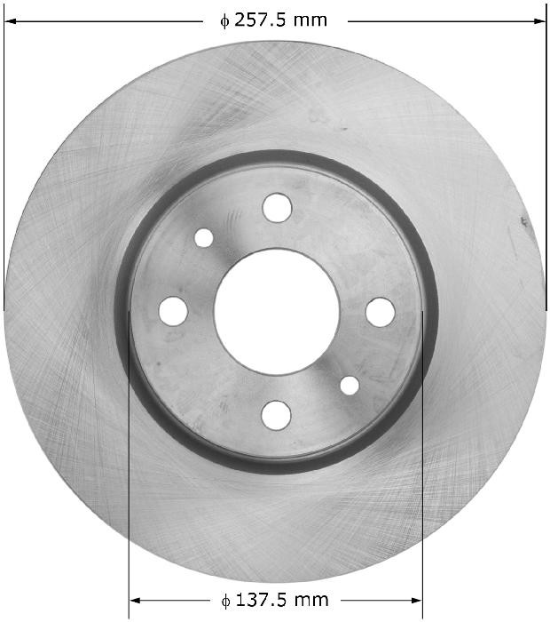 BENDIX Disc Brake Rotor