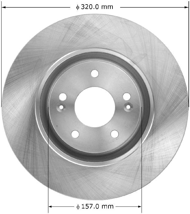 BENDIX Disc Brake Rotor