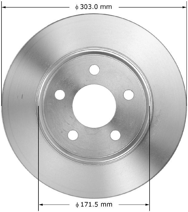 BENDIX Disc Brake Rotor