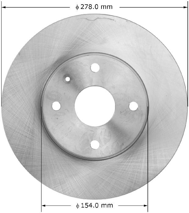 BENDIX Disc Brake Rotor