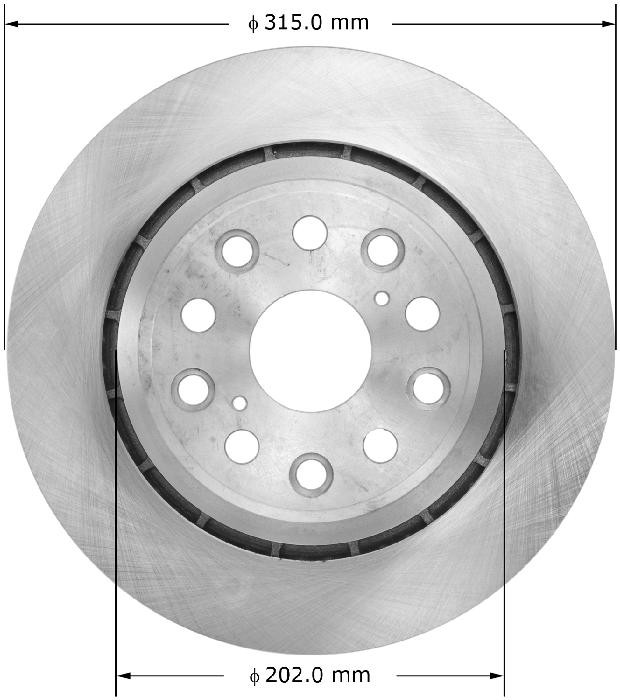 BENDIX Disc Brake Rotor