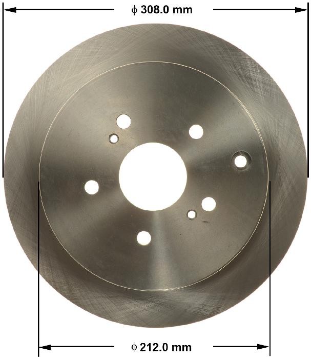 BENDIX Disc Brake Rotor