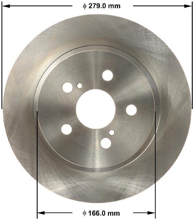 BENDIX Disc Brake Rotor