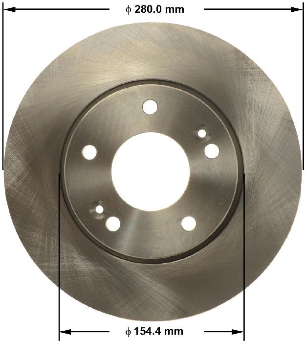 BENDIX Disc Brake Rotor