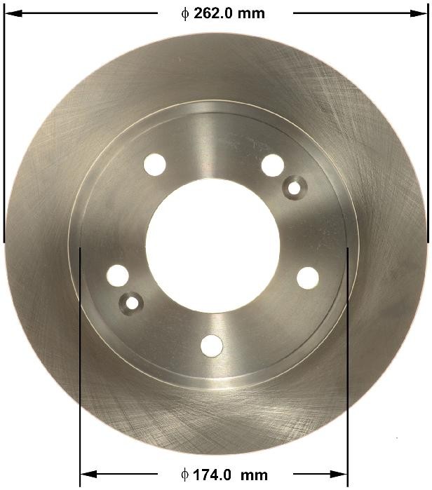 BENDIX Disc Brake Rotor