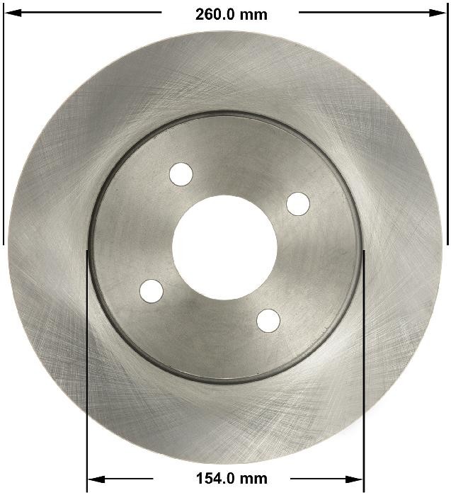 BENDIX Disc Brake Rotor
