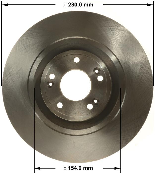 BENDIX Disc Brake Rotor