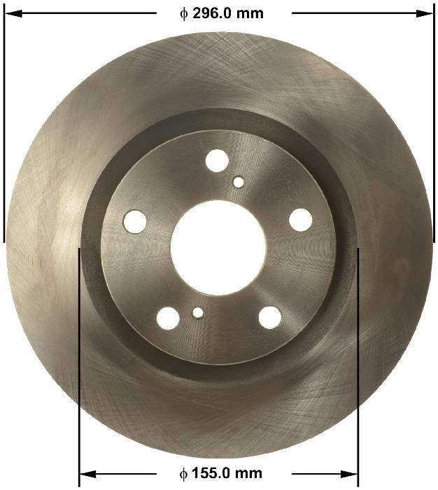 BENDIX Disc Brake Rotor