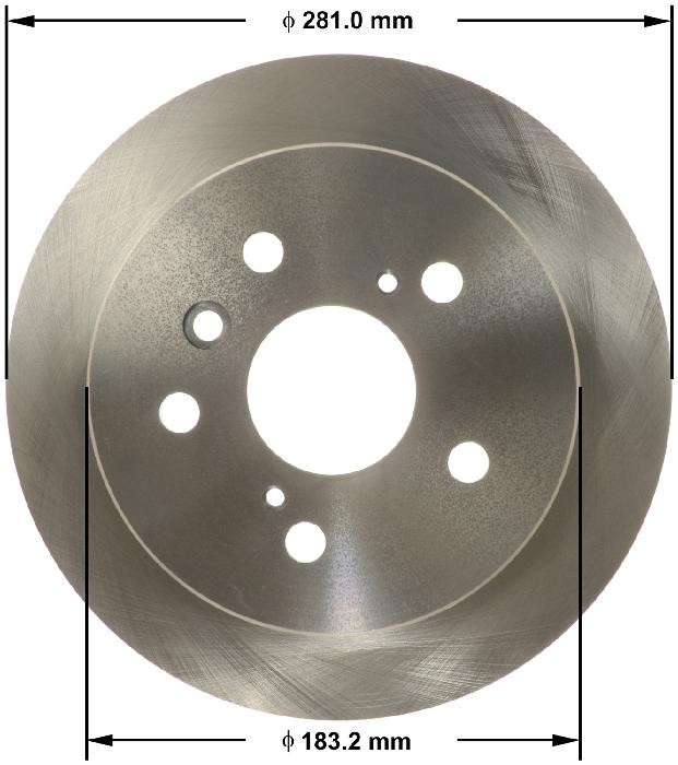 BENDIX Disc Brake Rotor