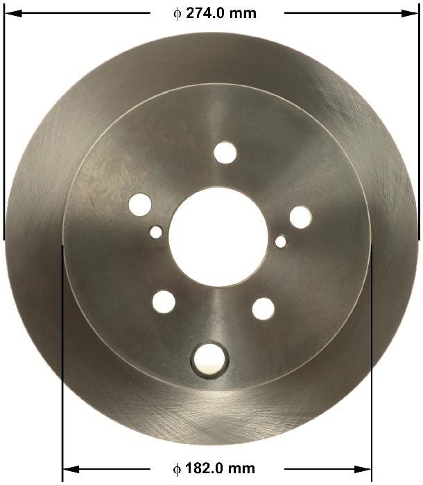 BENDIX Disc Brake Rotor