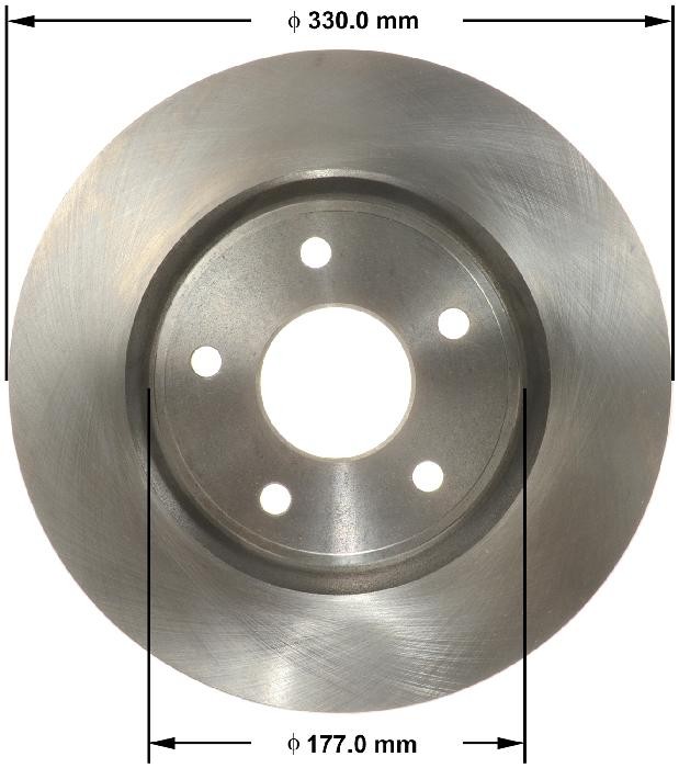 BENDIX Disc Brake Rotor