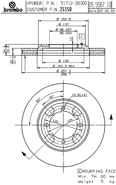 BRAKE ROTOR