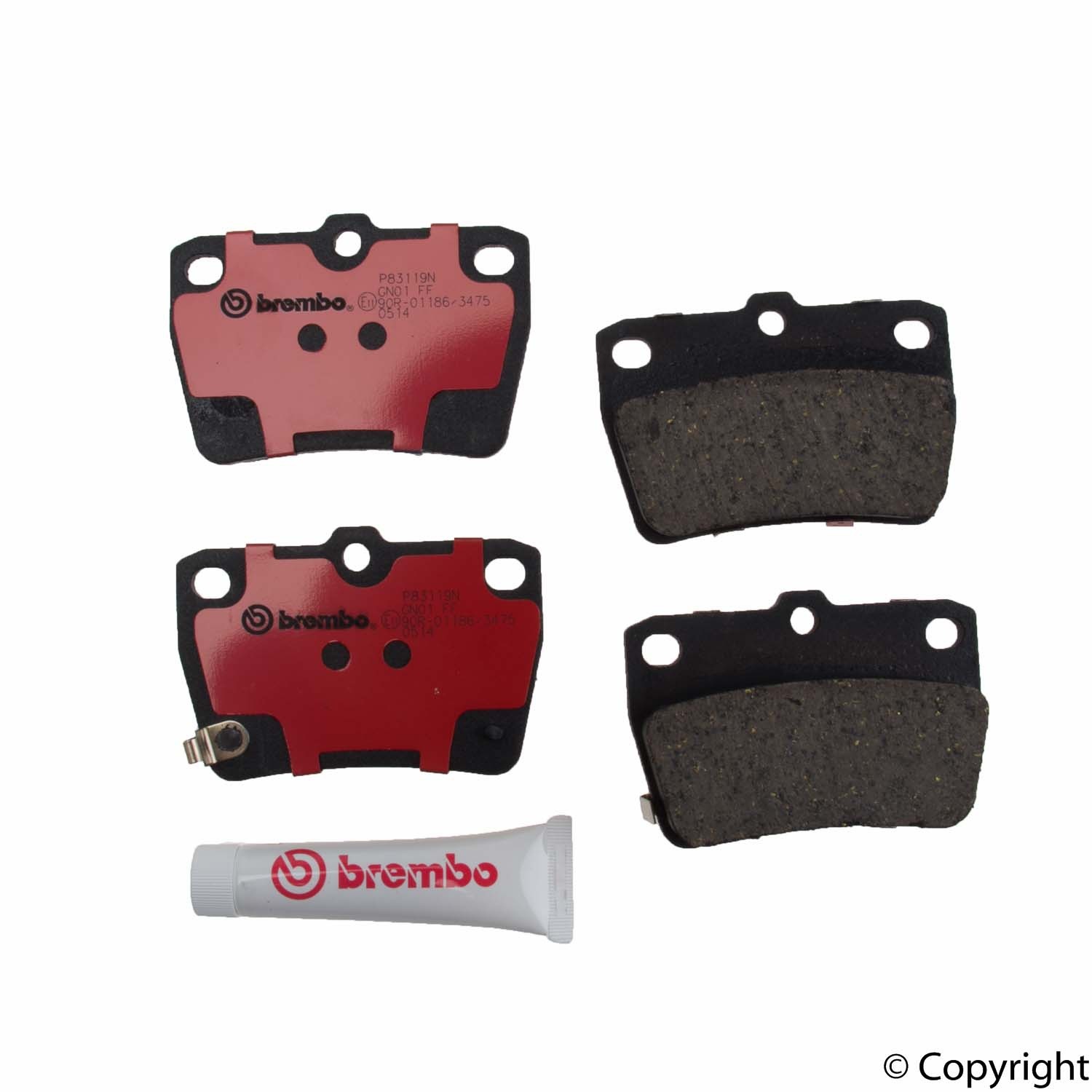 PRIME Ceramic Brake Pad Set