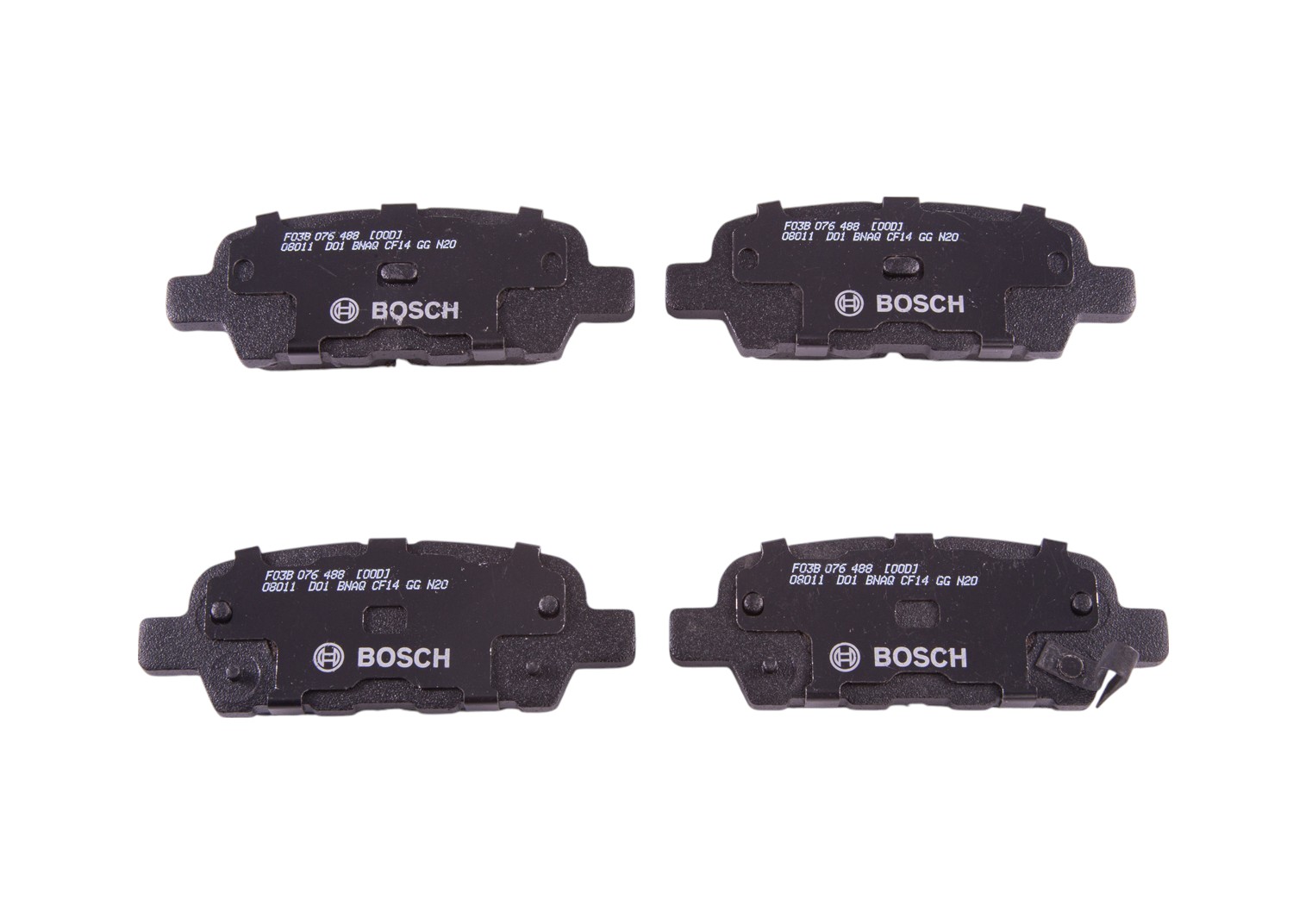 Bosch QuietCast Brake Pads
