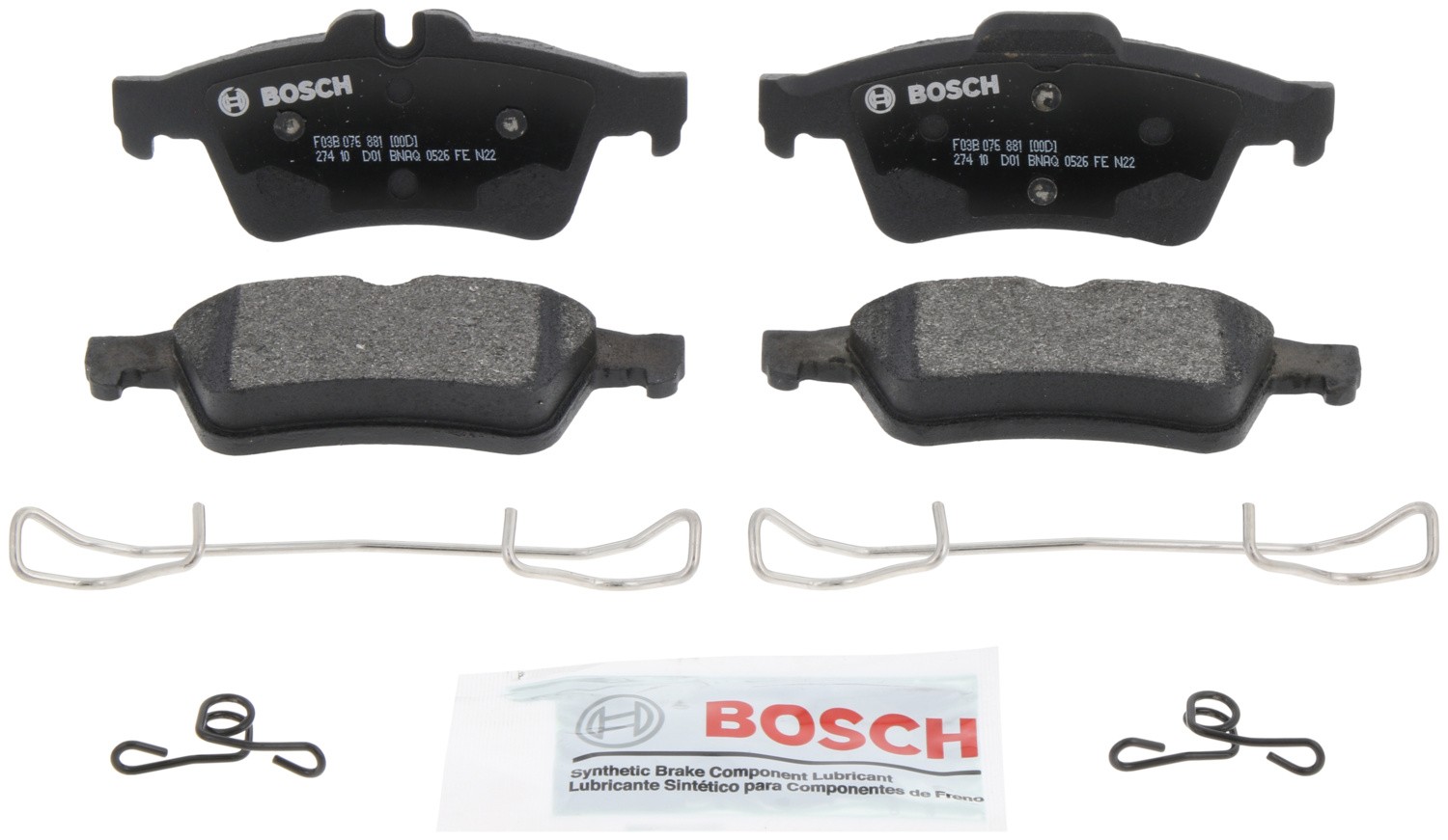Bosch QuietCast Brake Pads