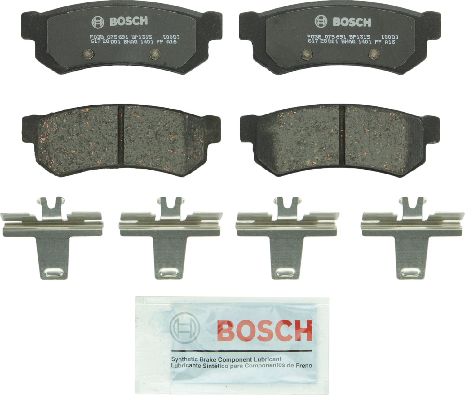 Bosch QuietCast Brake Pads