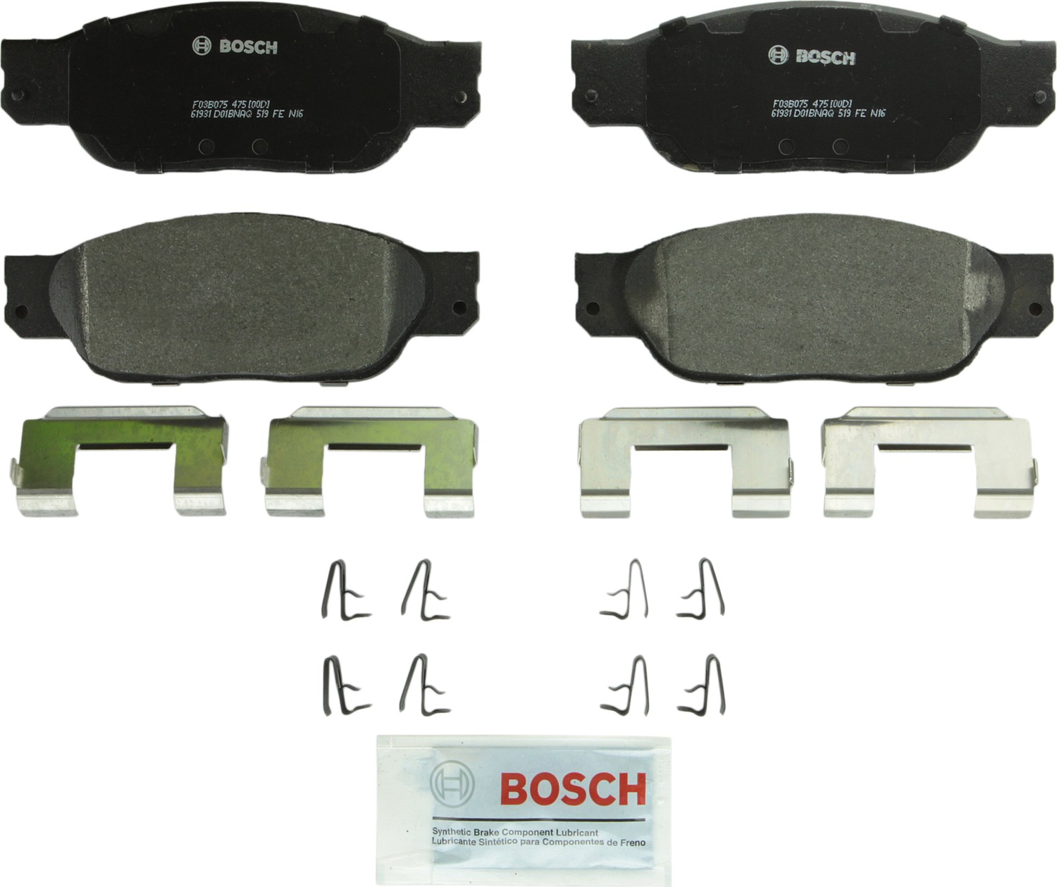Bosch QuietCast Brake Pads