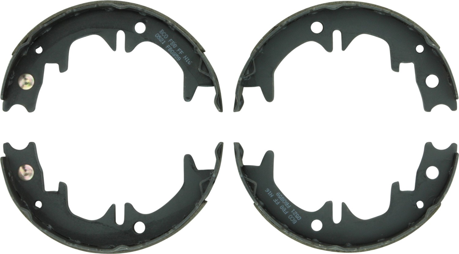 Bosch New Parking Brake Shoe Set