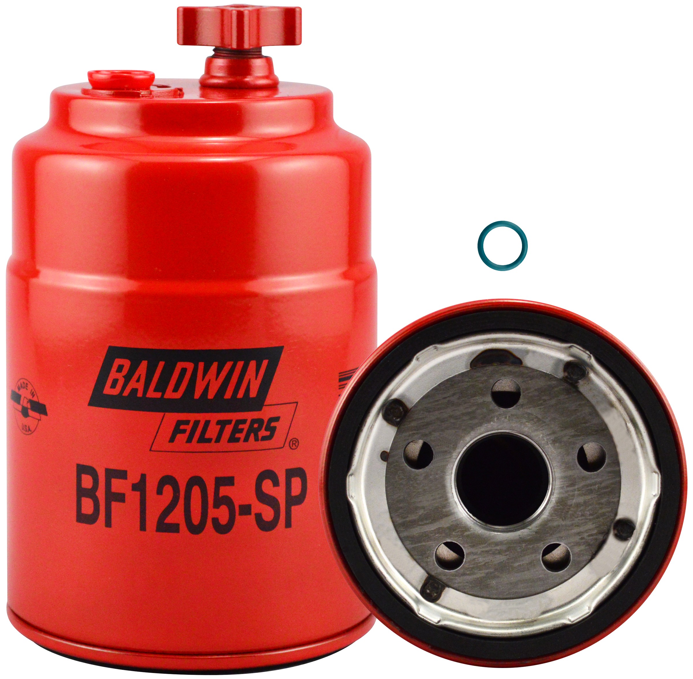 Pri. FWS Spin-on w/Drain, Sensor Port