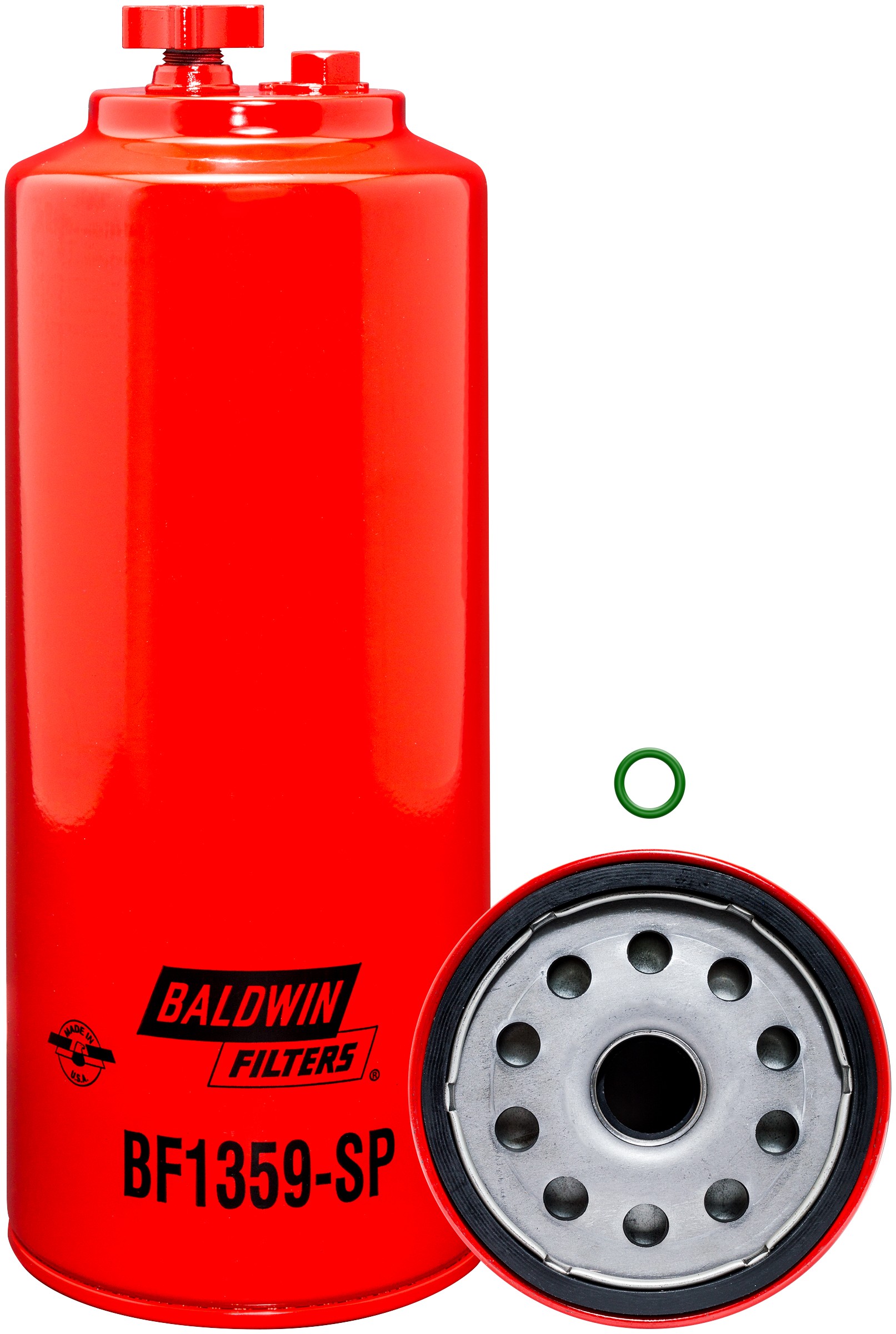 Fuel/Water Separator Spin-on with Drain and Sensor Port