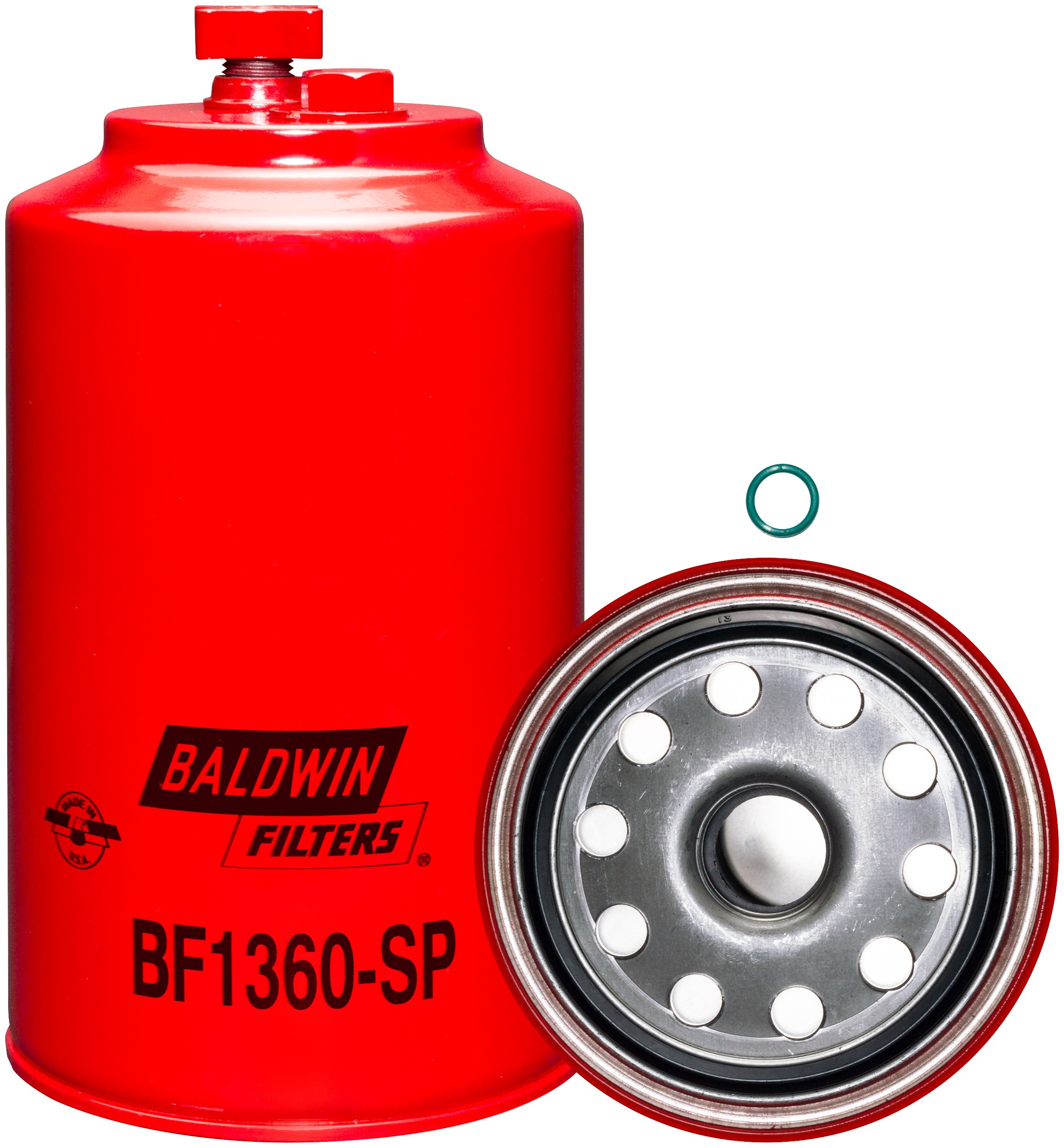 Fuel/Water Separator Spin-on with Drain and Sensor Port
