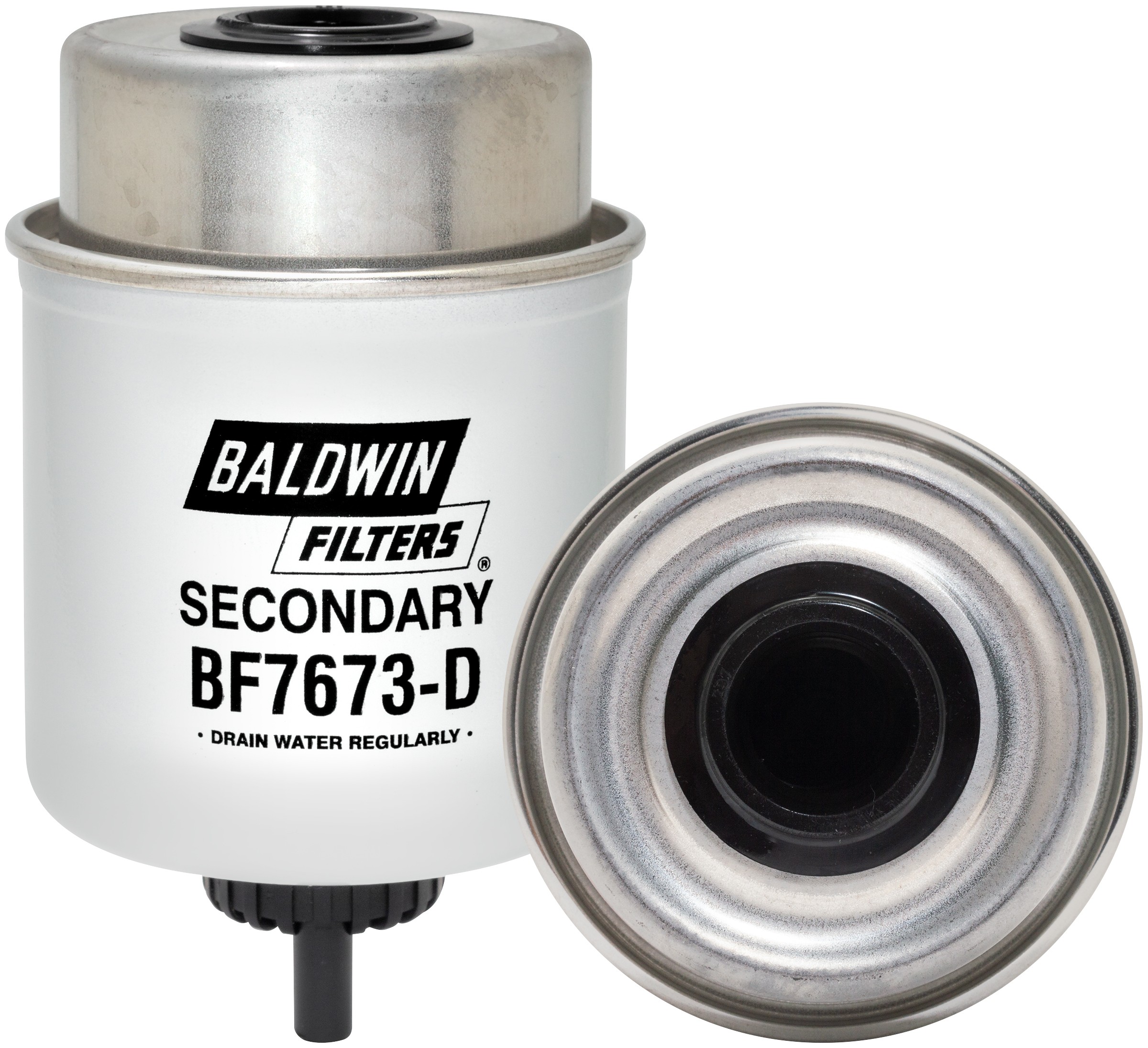 Secondary Fuel/Water Coalescer Element with Drain